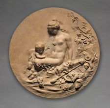 Satyress and Child, 1803. Creator: Clodion (French, 1738-1814)