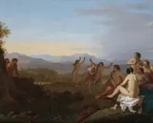 Satyrs Spying on Nymphs, after 1627. Creator: Cornelis van Poelenburgh
