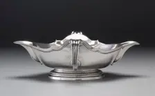 Sauce Boat, 1743. Creator: Nicolas Duclos (1699-1755), master silversmith in 1726