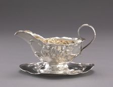 Sauce Boats and Trays, c. 1890. Creator: Barbour Silver Company (American); William Christmas Codman (British, 1839-1921), attributed to
