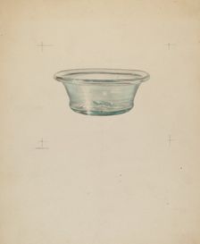 Sauce Dish, c. 1938. Creator: Isidore Steinberg