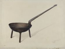 Sauce Pan, c. 1937. Creator: Edward L Loper