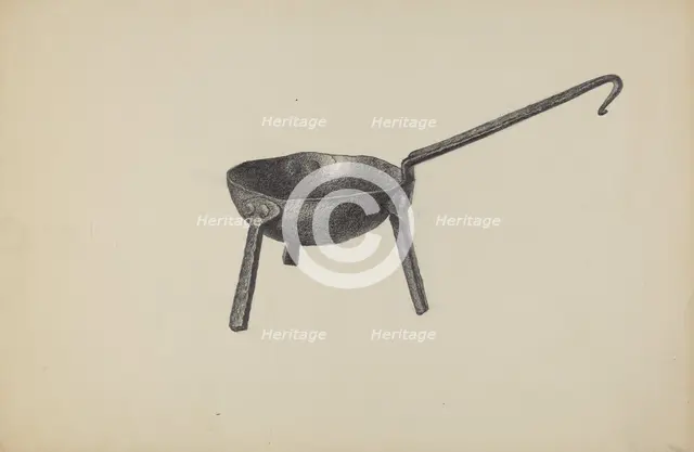 Sauce Pan, c. 1938. Creator: Roy Weber.
