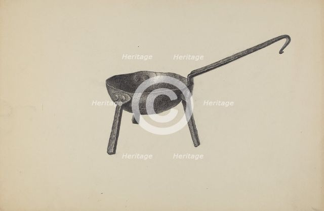 Sauce Pan, c. 1938. Creator: Roy Weber.