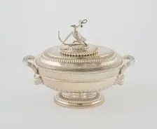 Sauce Tureen and Cover from the Hood Service, England, 1807/08. Creator: Paul Storr