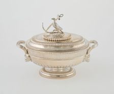 Sauce Tureen and Cover from the Hood Service, England, 1807/08. Creator: Paul Storr