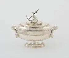 Sauce Tureen and Cover from the Hood Service, England, 1807/08. Creator: Paul Storr