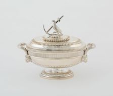 Sauce Tureen and Cover from the Hood Service, England, 1807/08. Creator: Paul Storr