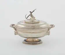 Sauce Tureen and Cover from the Hood Service, England, 1807/08. Creator: Paul Storr