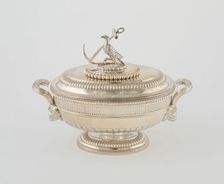 Sauce Tureen and Cover from the Hood Service, England, 1807/08. Creator: Paul Storr