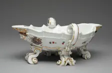 Sauceboat from the Sulkowsky Service, Germany, 1735/38. Creator: Meissen Porcelain