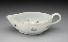 Sauceboat, Jingdezhen, c. 1750. Creator: Jingdezhen Porcelain