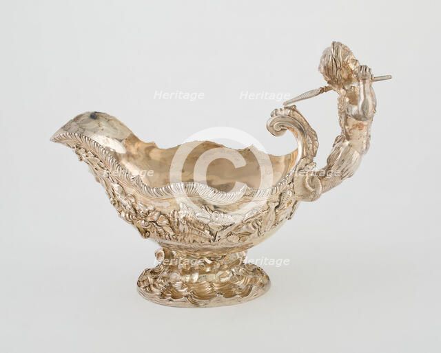 Sauceboat, London, 1745/46. Creator: Peter Archambo.