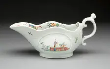 Sauceboat, Worcester, c. 1755. Creator: Royal Worcester