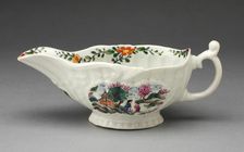 Sauceboat, Worcester, c. 1755. Creator: Royal Worcester