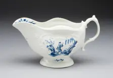 Sauceboat, Worcester, c. 1765. Creator: Royal Worcester