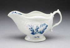 Sauceboat, Worcester, c. 1765. Creator: Royal Worcester