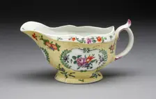 Sauceboat, Worcester, c. 1765. Creator: Royal Worcester
