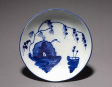 Saucer, 1800s ?. Creator: Chantilly Porcelain Factory (French)