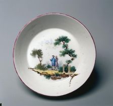 Saucer, c. 1775. Creator: Sceaux Factory (French, active 1748-66)