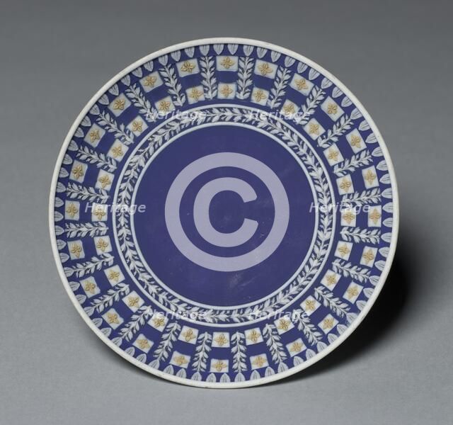 Saucer, c. 1784. Creator: Wedgwood Factory (British).