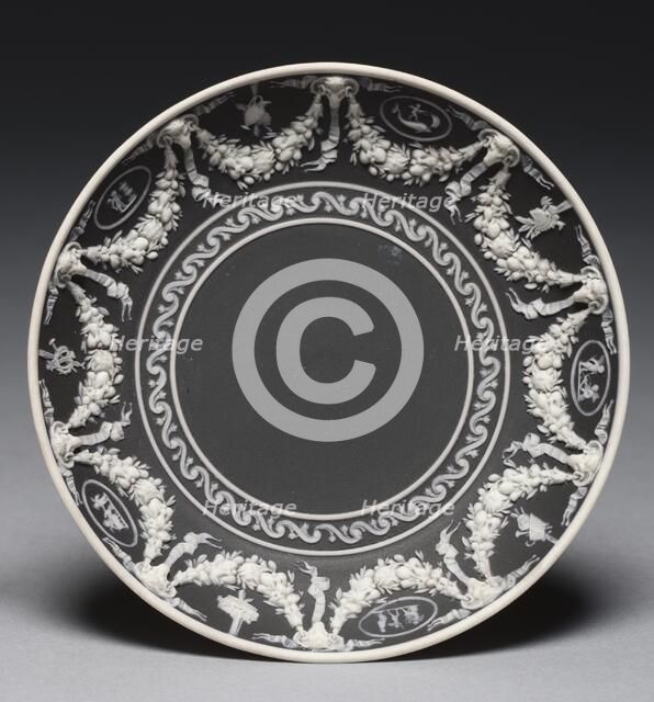 Saucer, c. 1790. Creator: Wedgwood Factory (British).
