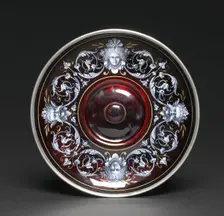 Saucer, c.1880-1900. Creator: Unknown