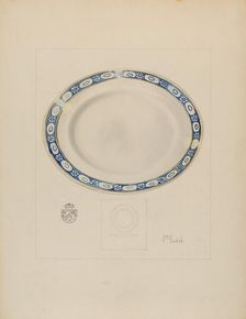 Saucer, c. 1937. Creator: Joseph Sudek