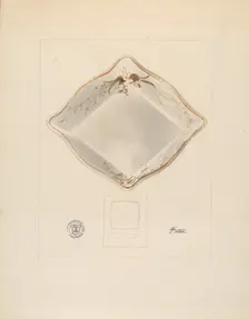 Saucer, c. 1937. Creator: Joseph Sudek