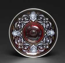 Saucer, c.1880-1900. Creator: Unknown