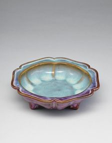 Saucer for a flower pot, late 1300s. Creator: Unknown