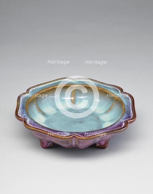 Saucer for a flower pot, late 1300s. Creator: Unknown.