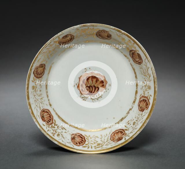 Saucer from Oliver Wolcott, Jr. Tea Service (1 of 6), 1785-1805. Creator: Unknown.