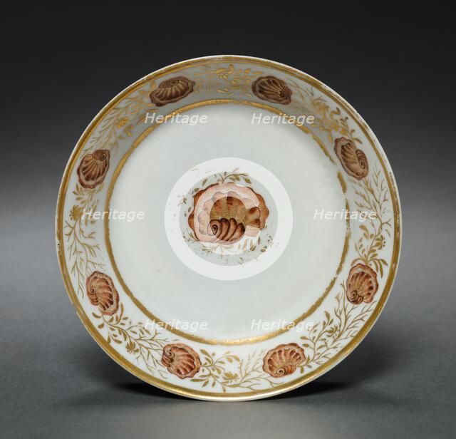Saucer from Oliver Wolcott, Jr. Tea Service (2 of 6), 1785-1805. Creator: Unknown.