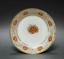 Saucer from Oliver Wolcott, Jr. Tea Service (5 of 6), 1785-1805. Creator: Unknown