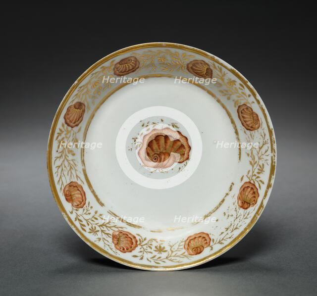 Saucer from Oliver Wolcott, Jr. Tea Service (5 of 6), 1785-1805. Creator: Unknown.