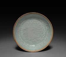 Saucer: Qingbai ware, 13th-14th Century. Creator: Unknown