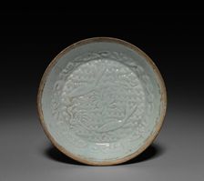Saucer: Qingbai ware, 13th-14th Century. Creator: Unknown