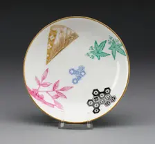 Saucer, Worcester, 1878. Creator: Royal Worcester
