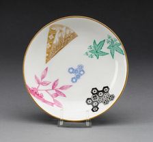 Saucer, Worcester, 1878. Creator: Royal Worcester