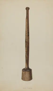 Sauerkraut Stomper, 1939. Creator: Edward Unger