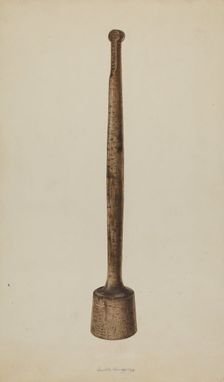 Sauerkraut Stomper, 1939. Creator: Edward Unger