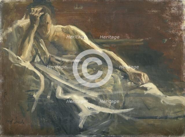 Saul, 1899. Creator: Jozef Israels.