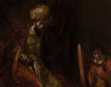 Saul and David, c1650s. Creator: Rembrandt Harmensz van Rijn