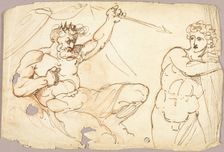 Saul and David, n.d. Creator: Baccio Bandinelli