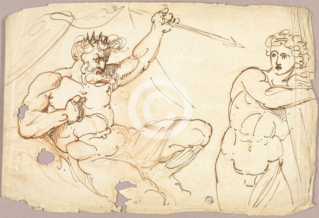 Saul and David, n.d. Creator: Baccio Bandinelli.
