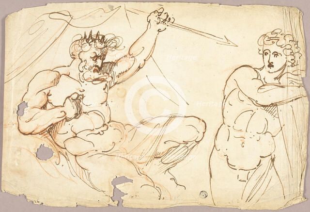 Saul and David, n.d. Creator: Baccio Bandinelli.