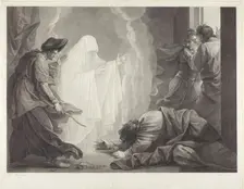Saul and the Witch of Endor, 1788. Creator: William Sharp