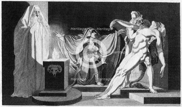 Saul and the Witch of Endor, 1792. Artist: Unknown