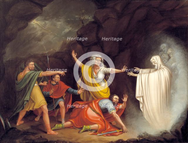 Saul and the Witch of Endor, 1828. Creator: William Sidney Mount.